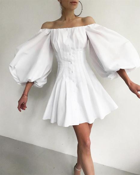 sd-17321 dress-white